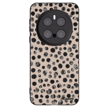 Picasee Μαύρη θήκη σιλικόνης για Honor Magic7 Pro 5G - Dots