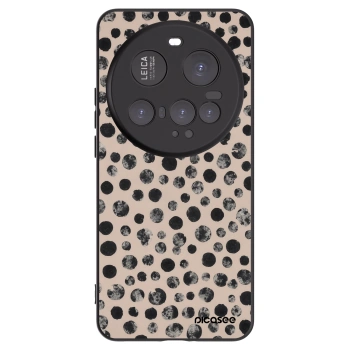Picasee Μαύρη θήκη σιλικόνης για Xiaomi 15 Ultra - Dots