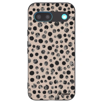 Picasee Μαύρη θήκη σιλικόνης για Google Pixel 8 - Dots