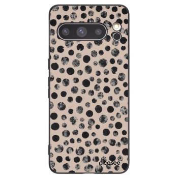 Picasee Μαύρη θήκη σιλικόνης για Google Pixel 8 Pro - Dots