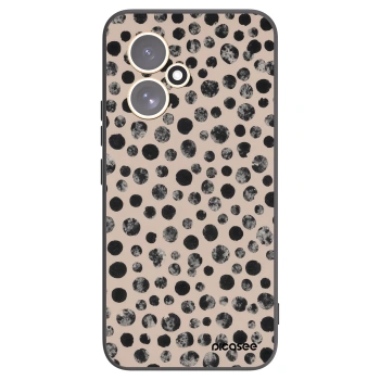 Picasee Μαύρη θήκη σιλικόνης για Honor 400 5G - Dots