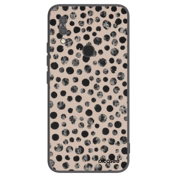 Picasee Μαύρη θήκη σιλικόνης για Xiaomi Redmi 7 - Dots