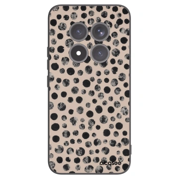 Picasee Μαύρη θήκη σιλικόνης για Xiaomi Redmi Note 15 Pro+ - Dots