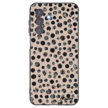 Picasee Μαύρη θήκη σιλικόνης για Samsung Galaxy A17 5G - Dots