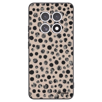 Picasee Μαύρη θήκη σιλικόνης για Xiaomi Redmi Note 15 - Dots