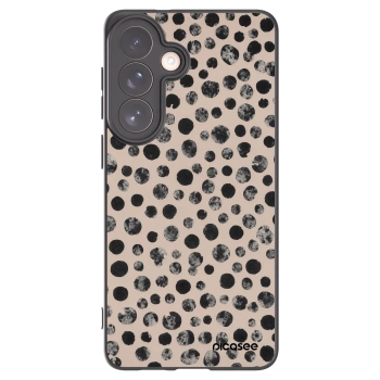 Picasee Μαύρη θήκη σιλικόνης για Samsung Galaxy S26+ - Dots