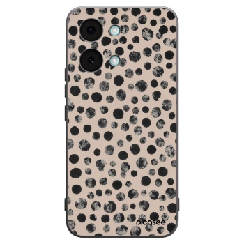Picasee Μαύρη θήκη σιλικόνης για Xiaomi Poco X8 Pro Max - Dots