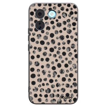 Picasee Μαύρη θήκη σιλικόνης για Xiaomi Redmi Note 17 Pro MAX 5G - Dots