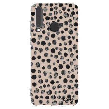 Picasee διαφανής θήκη σιλικόνης Honor 20 Lite - Dots