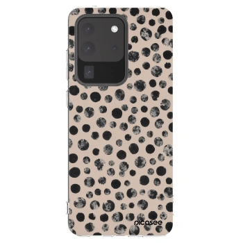 Picasee διαφανής θήκη σιλικόνης Samsung Galaxy S20 Ultra 5G G988F - Dots