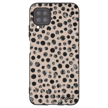 Picasee Μαύρη θήκη σιλικόνης για Huawei P40 Lite - Dots