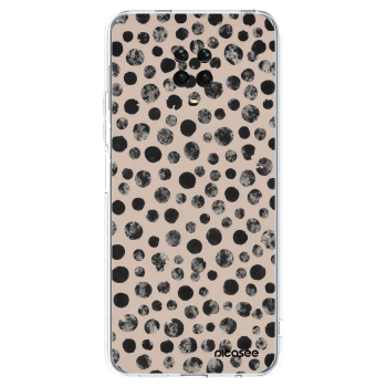 Picasee διαφανής θήκη σιλικόνης Xiaomi Redmi Note 9 Pro - Dots