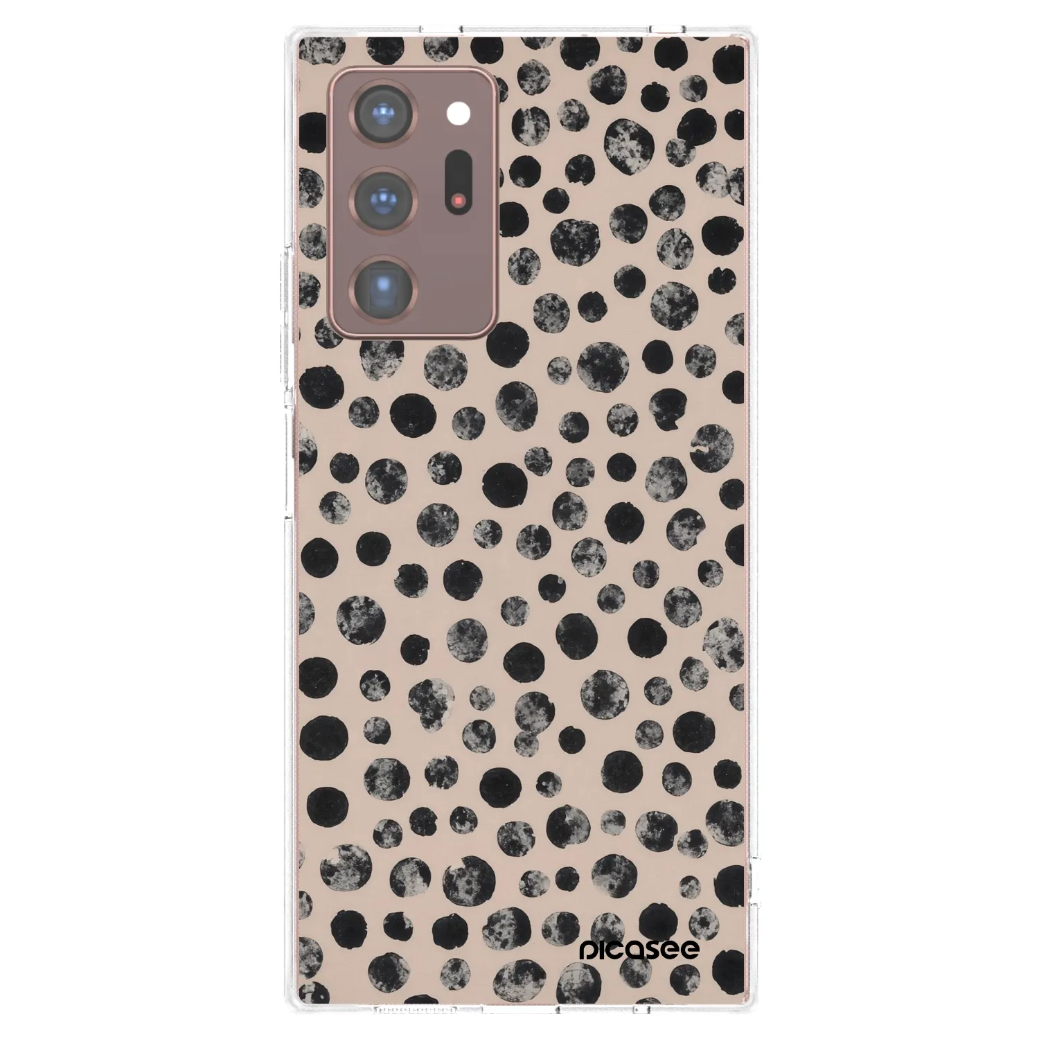 Picasee διαφανής θήκη σιλικόνης Samsung Galaxy Note 20 Ultra - Dots