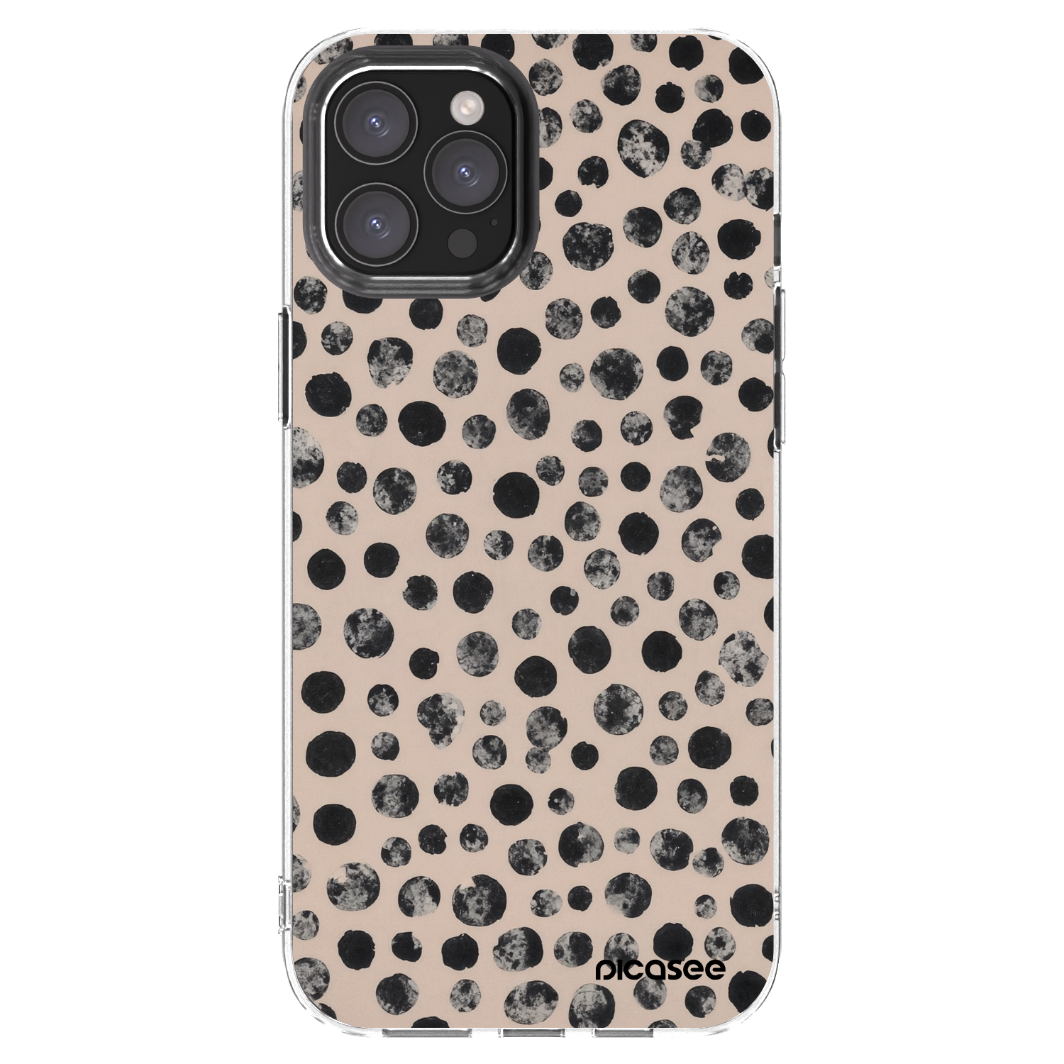 Picasee διαφανής θήκη σιλικόνης Apple iPhone 12 Pro Max - Dots