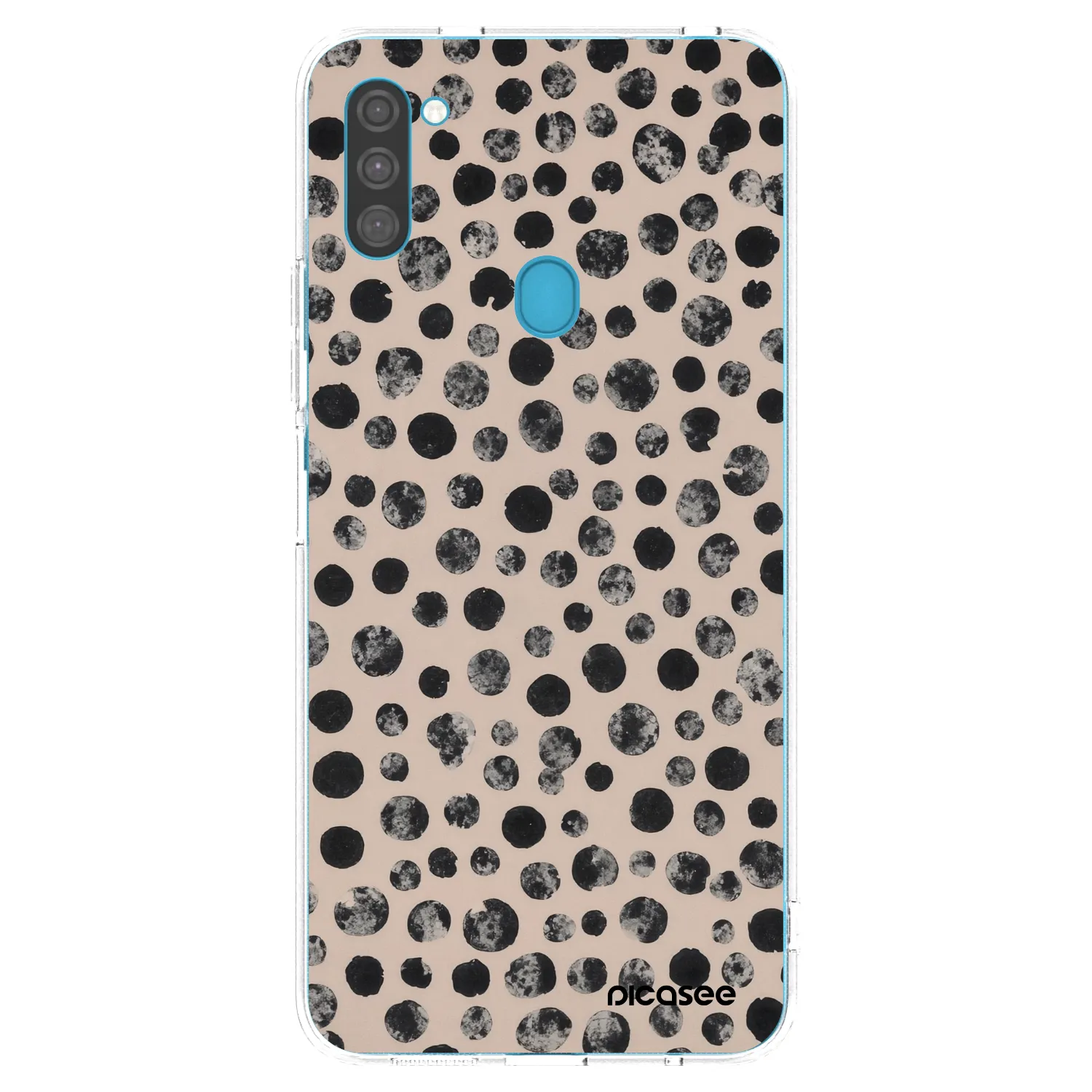 Picasee διαφανής θήκη σιλικόνης Samsung Galaxy M11 - Dots