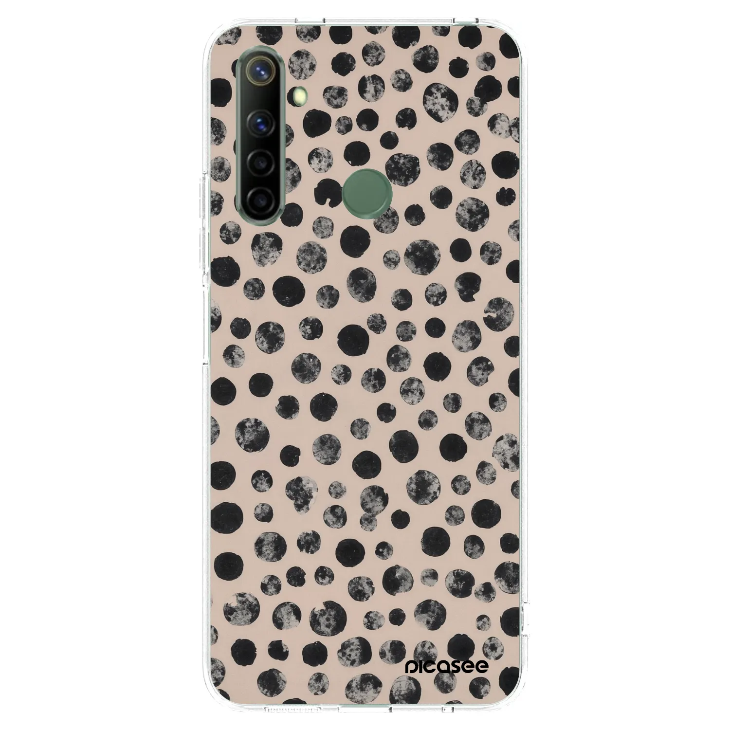 Picasee διαφανής θήκη σιλικόνης Realme 6i - Dots