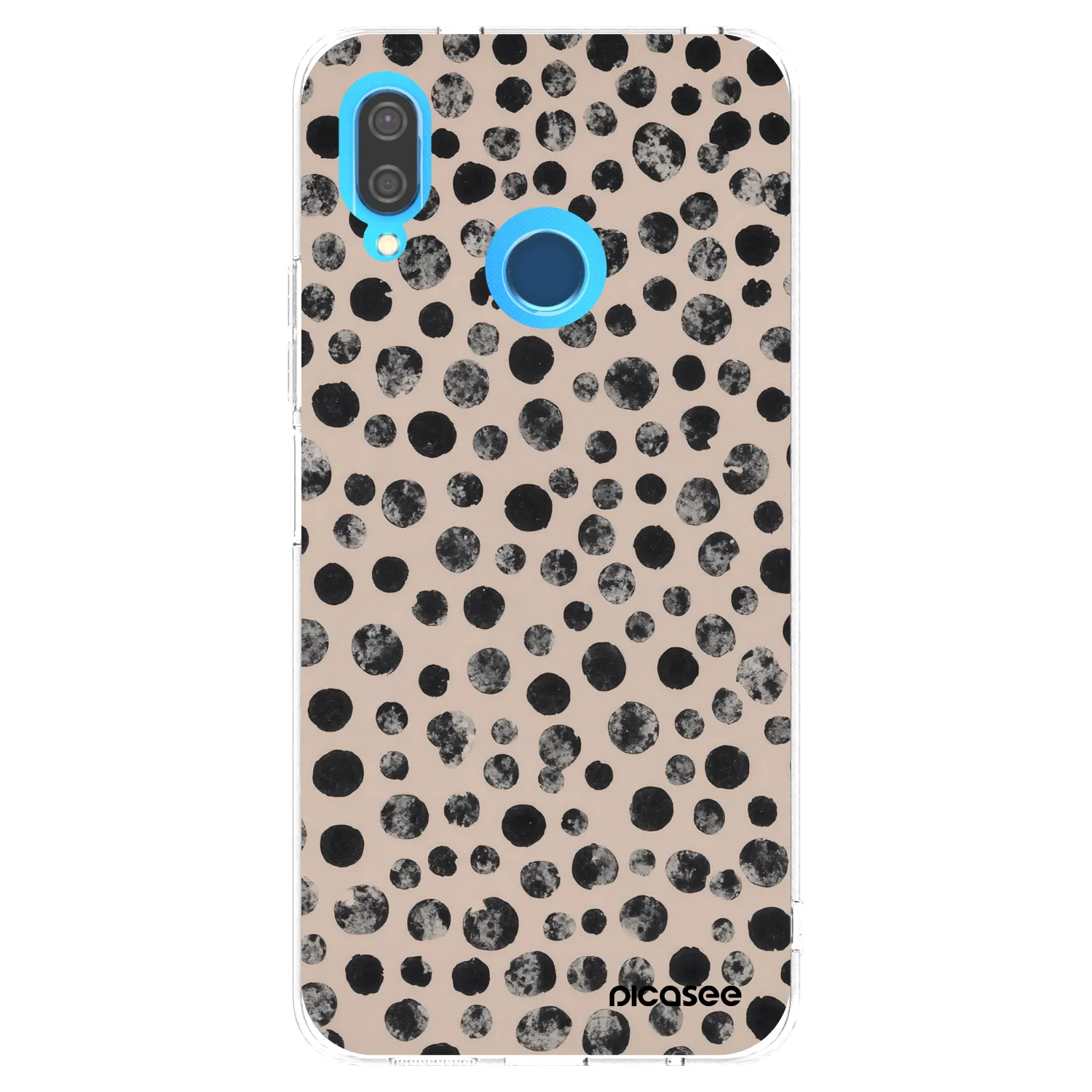 Picasee διαφανής θήκη σιλικόνης Huawei P20 Lite - Dots