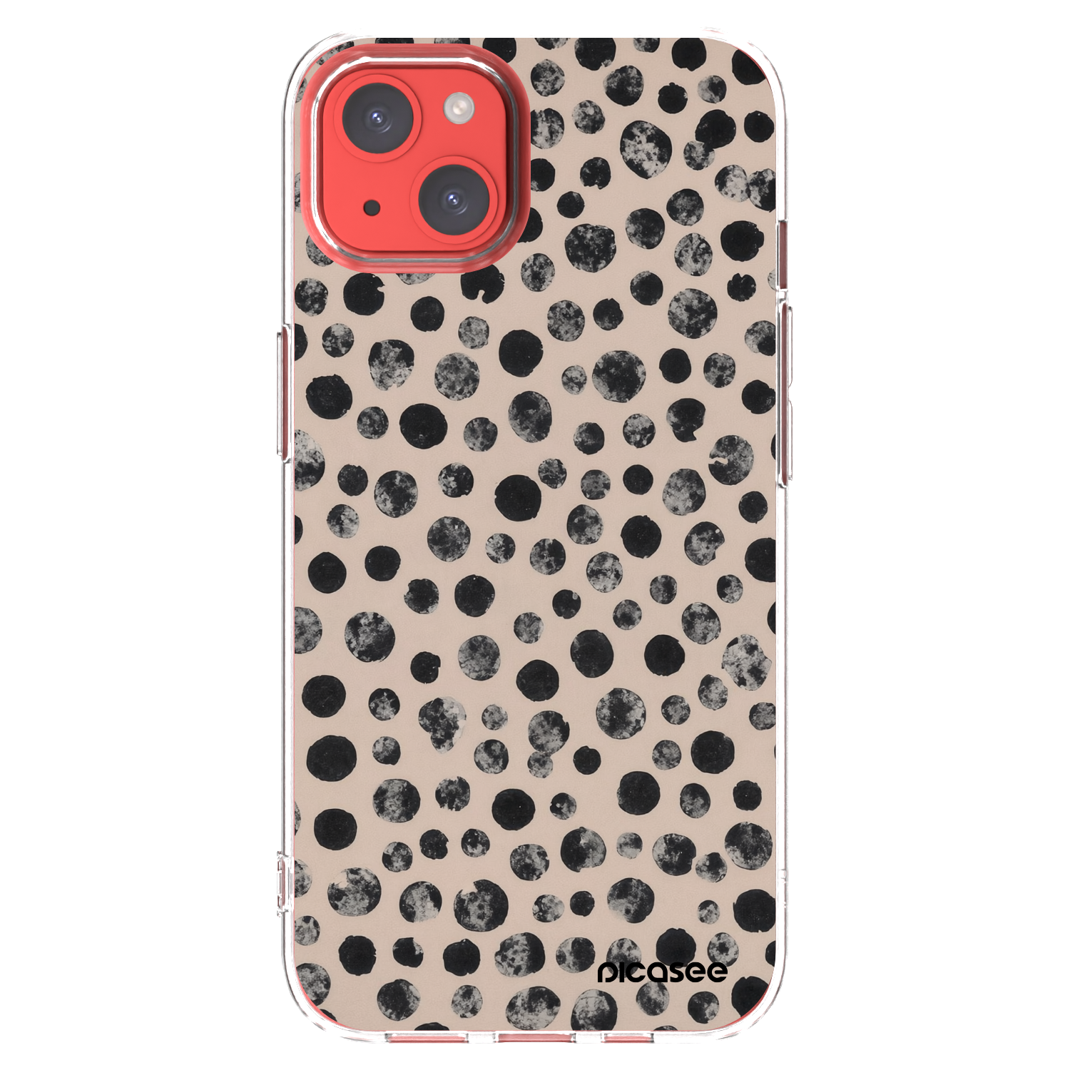 Picasee διαφανής θήκη σιλικόνης Apple iPhone 13 - Dots
