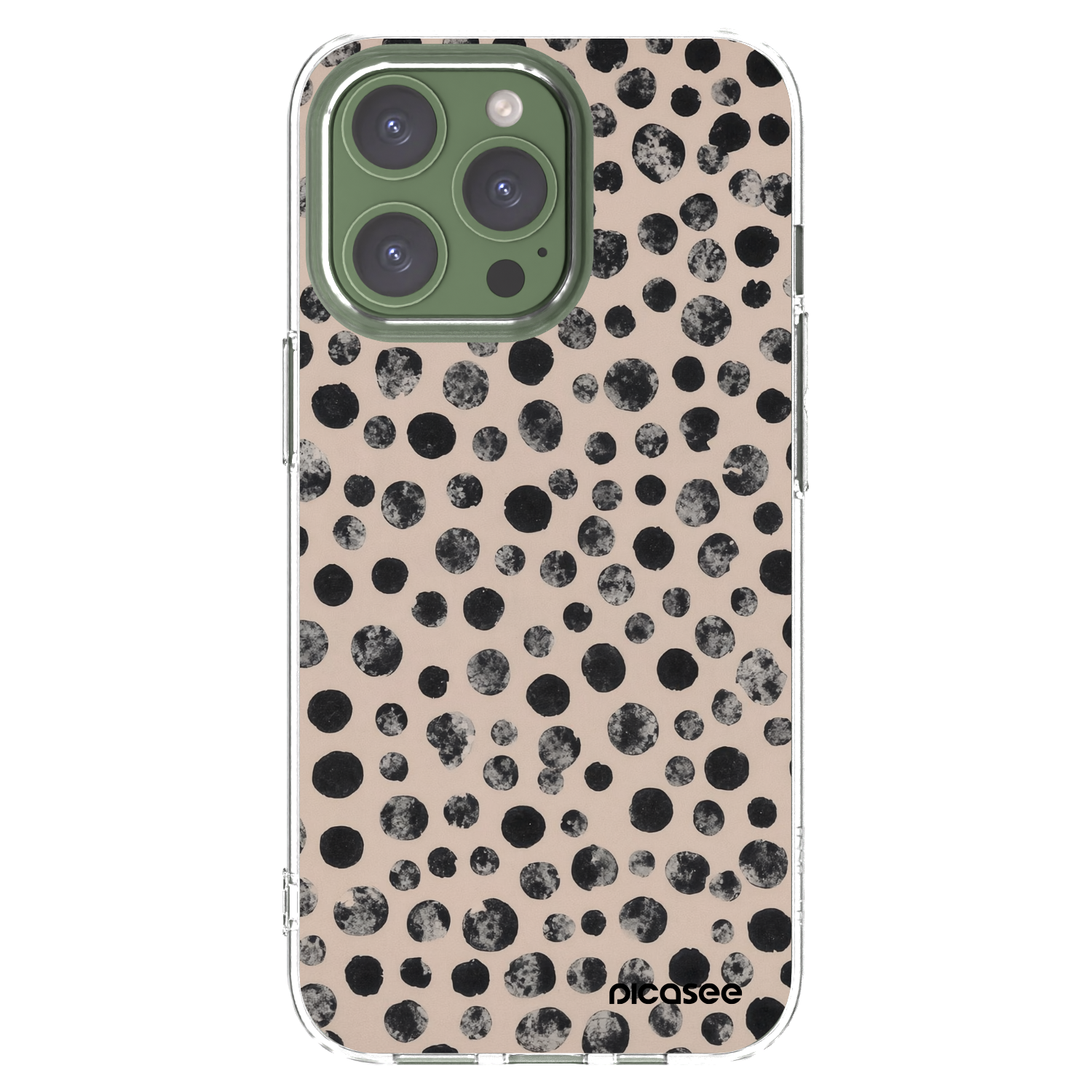 Picasee διαφανής θήκη σιλικόνης Apple iPhone 13 Pro - Dots