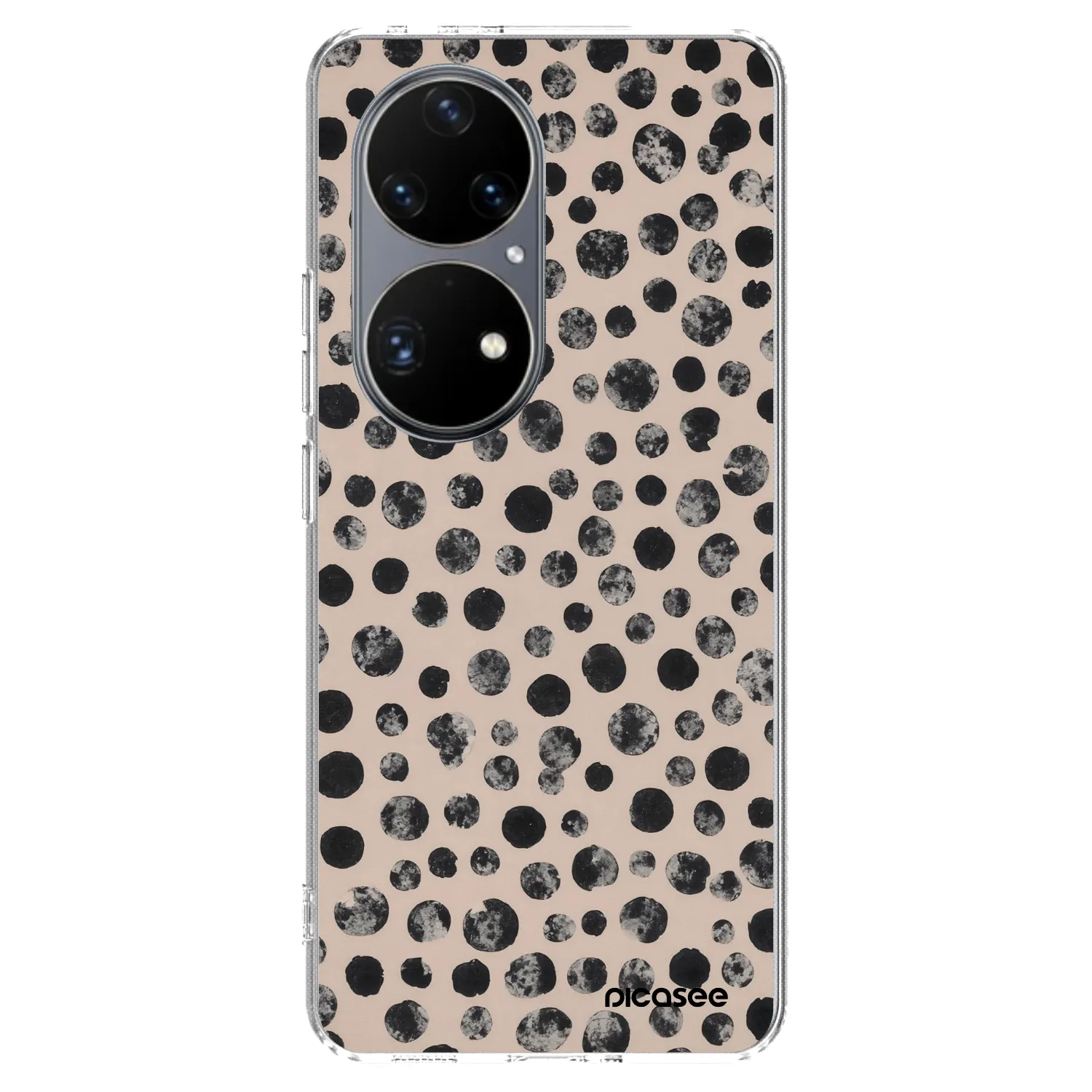 Picasee διαφανής θήκη σιλικόνης Huawei P50 - Dots