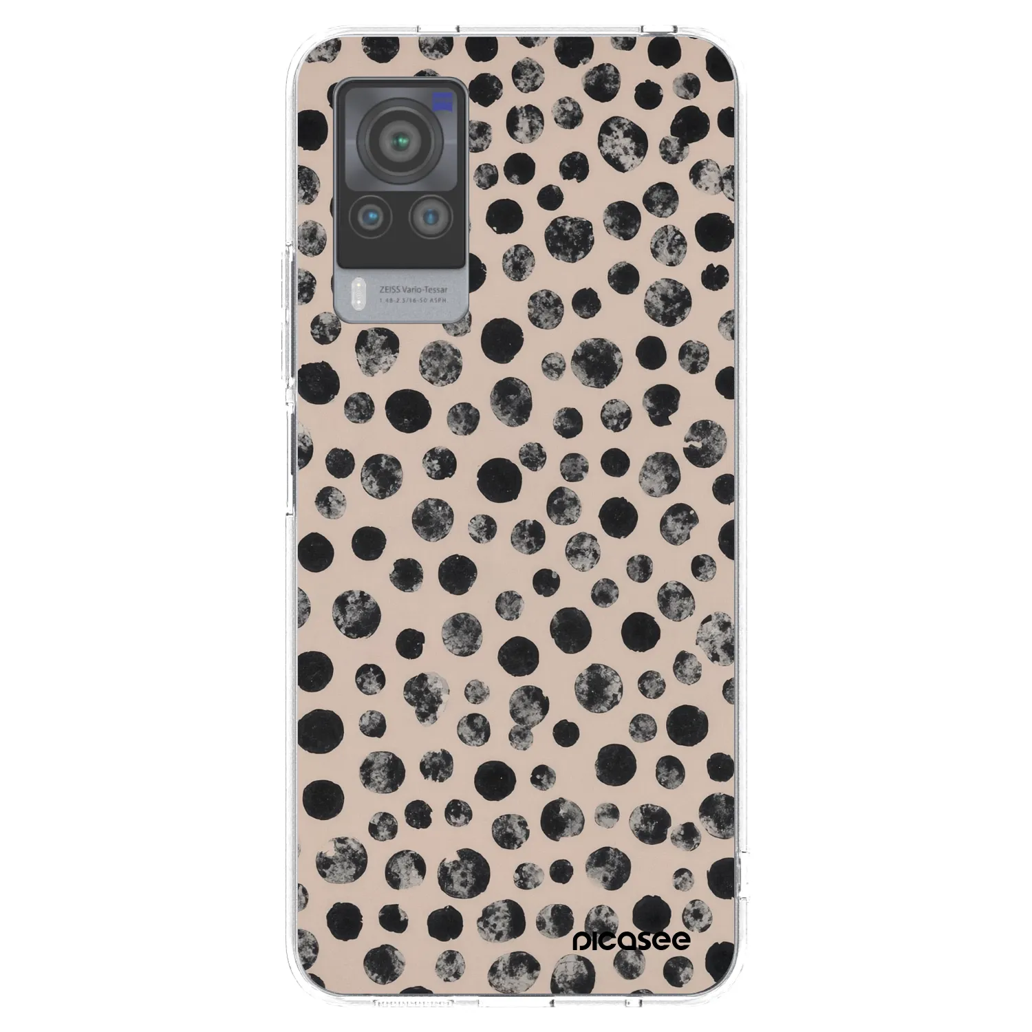 Picasee διαφανής θήκη σιλικόνης Vivo X60 Pro 5G - Dots