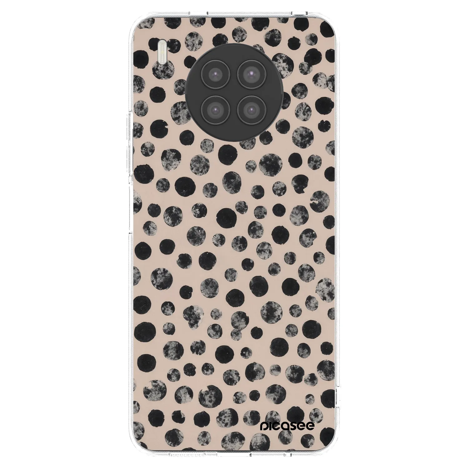 Picasee διαφανής θήκη σιλικόνης Huawei Nova 8i - Dots