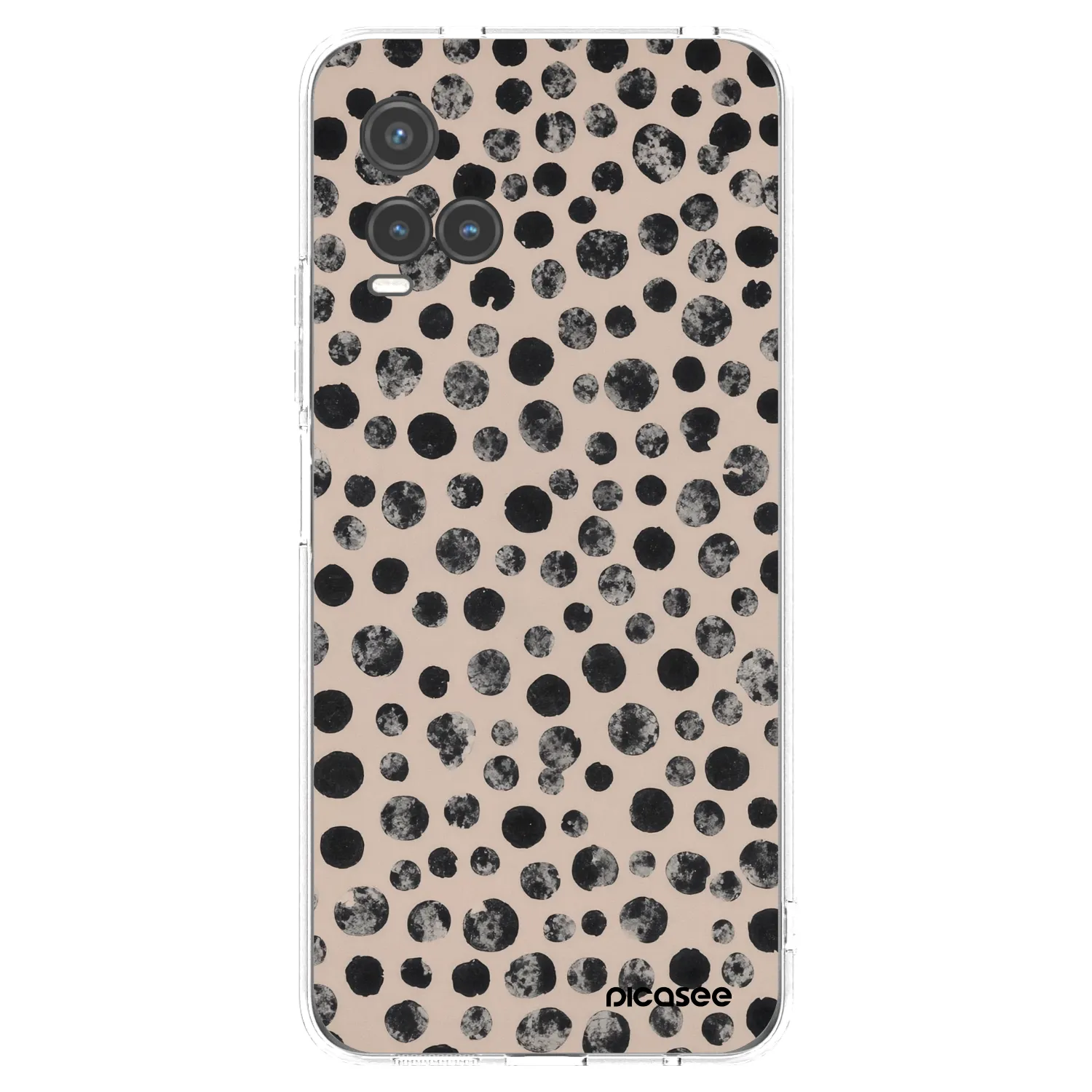 Picasee διαφανής θήκη σιλικόνης Vivo Y33s - Dots