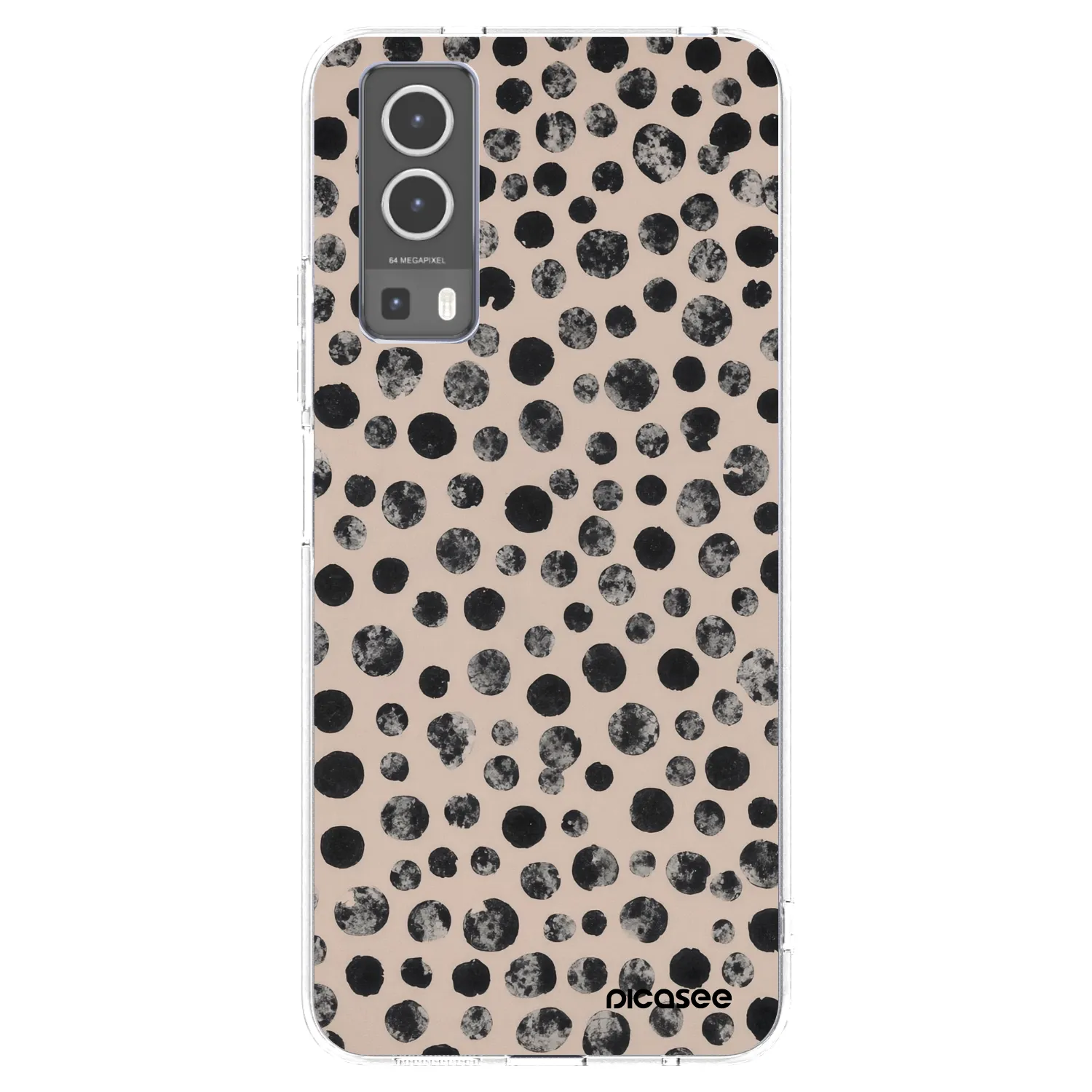 Picasee διαφανής θήκη σιλικόνης Vivo Y72 5G - Dots