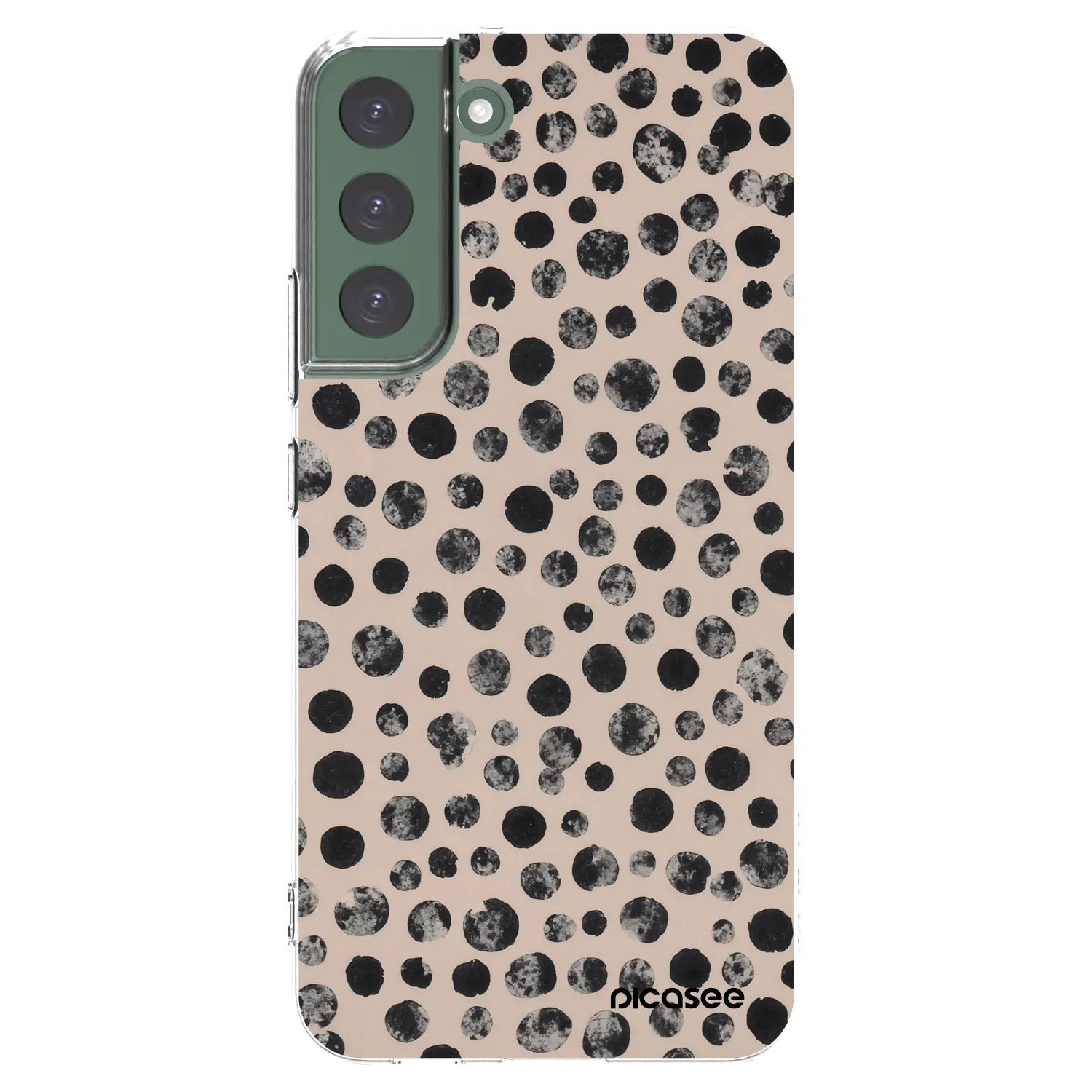 Picasee διαφανής θήκη σιλικόνης Samsung Galaxy S22+ 5G - Dots