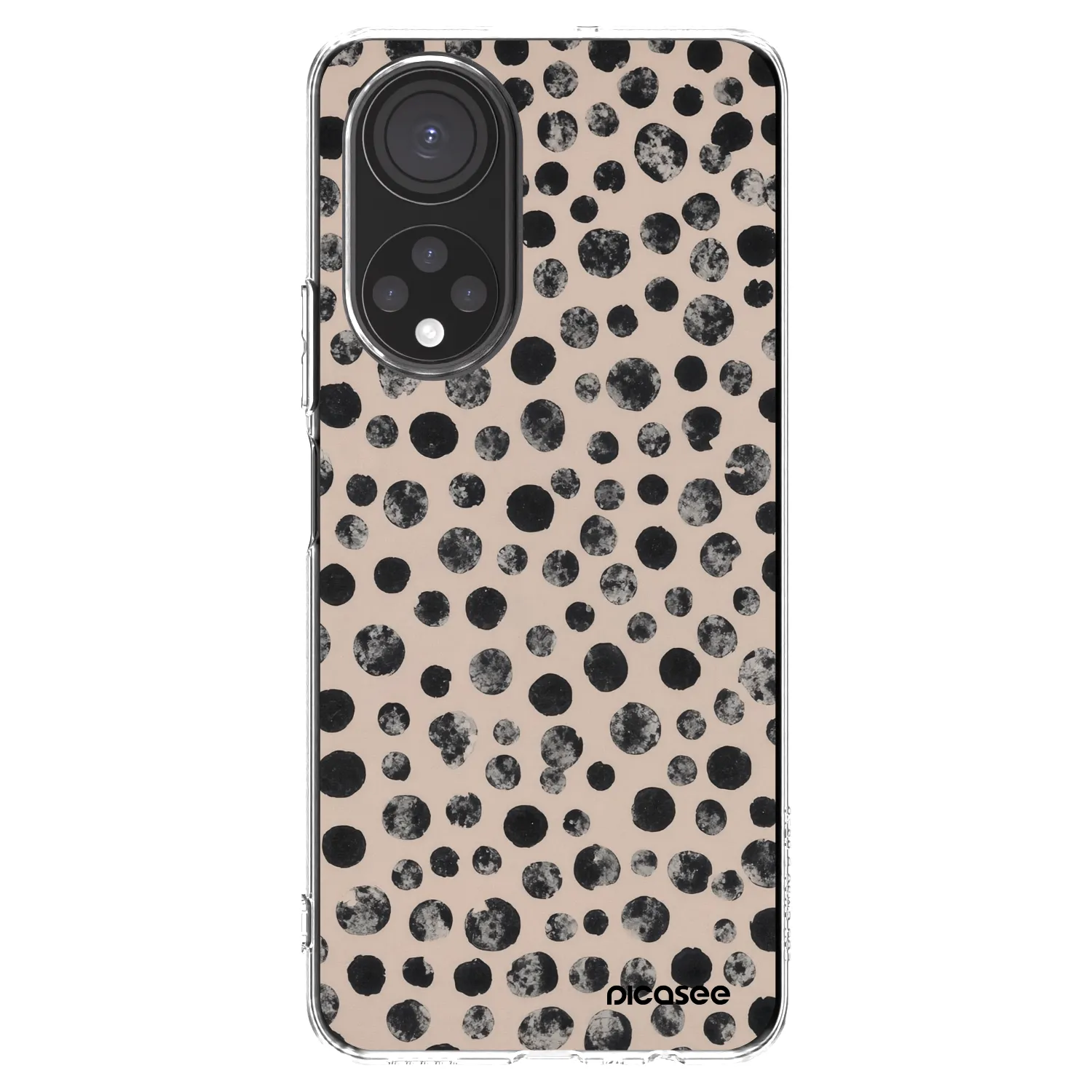 Picasee διαφανής θήκη σιλικόνης Honor X7 - Dots