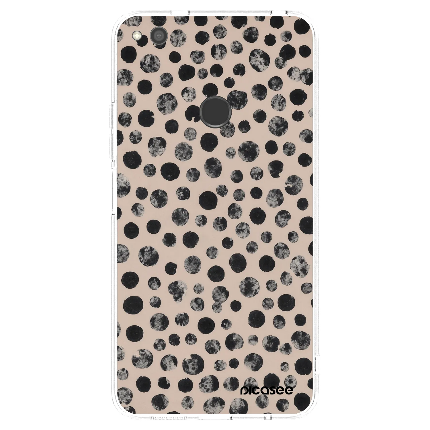 Picasee διαφανής θήκη σιλικόνης Huawei P9 Lite 2017 - Dots