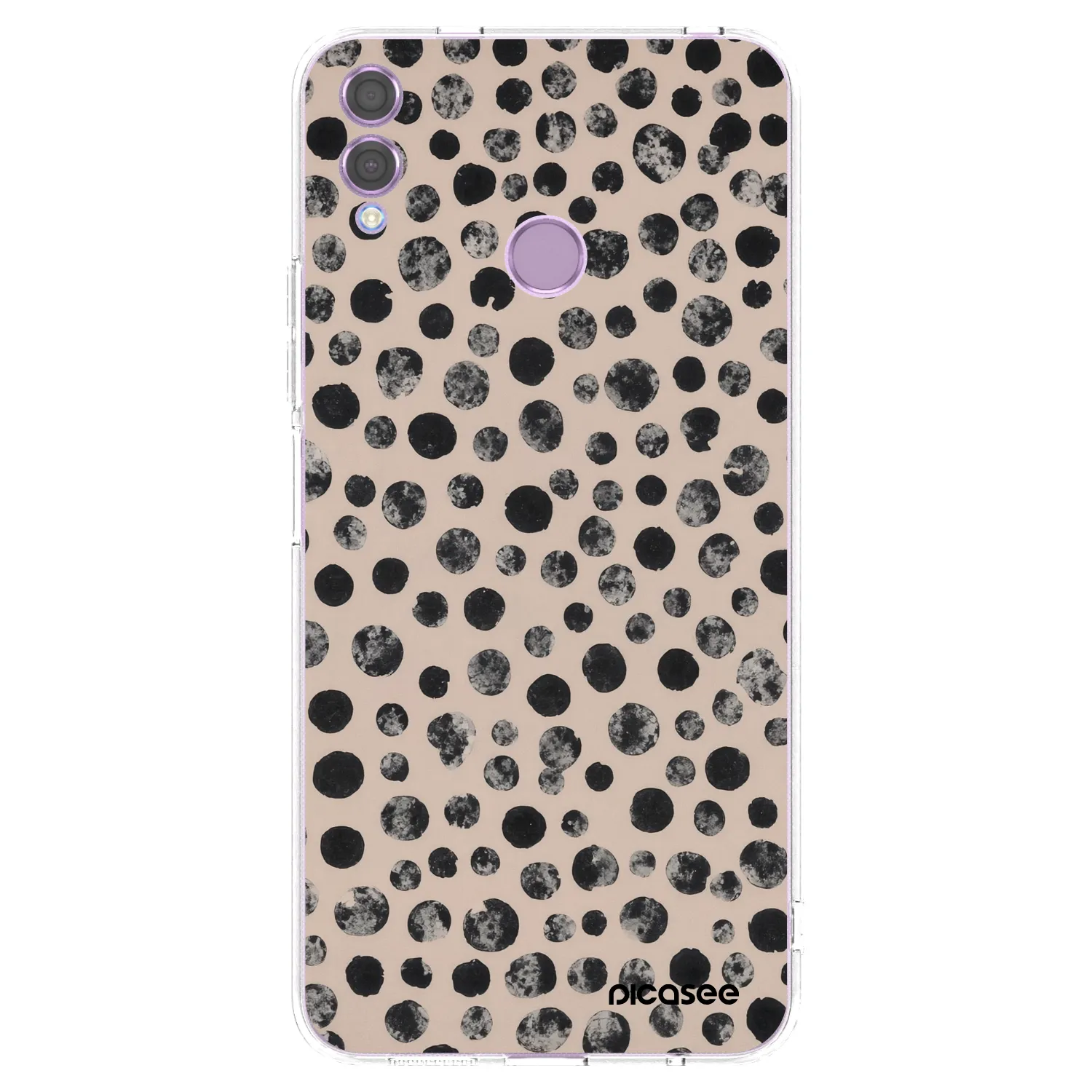 Picasee διαφανής θήκη σιλικόνης Honor 8X - Dots