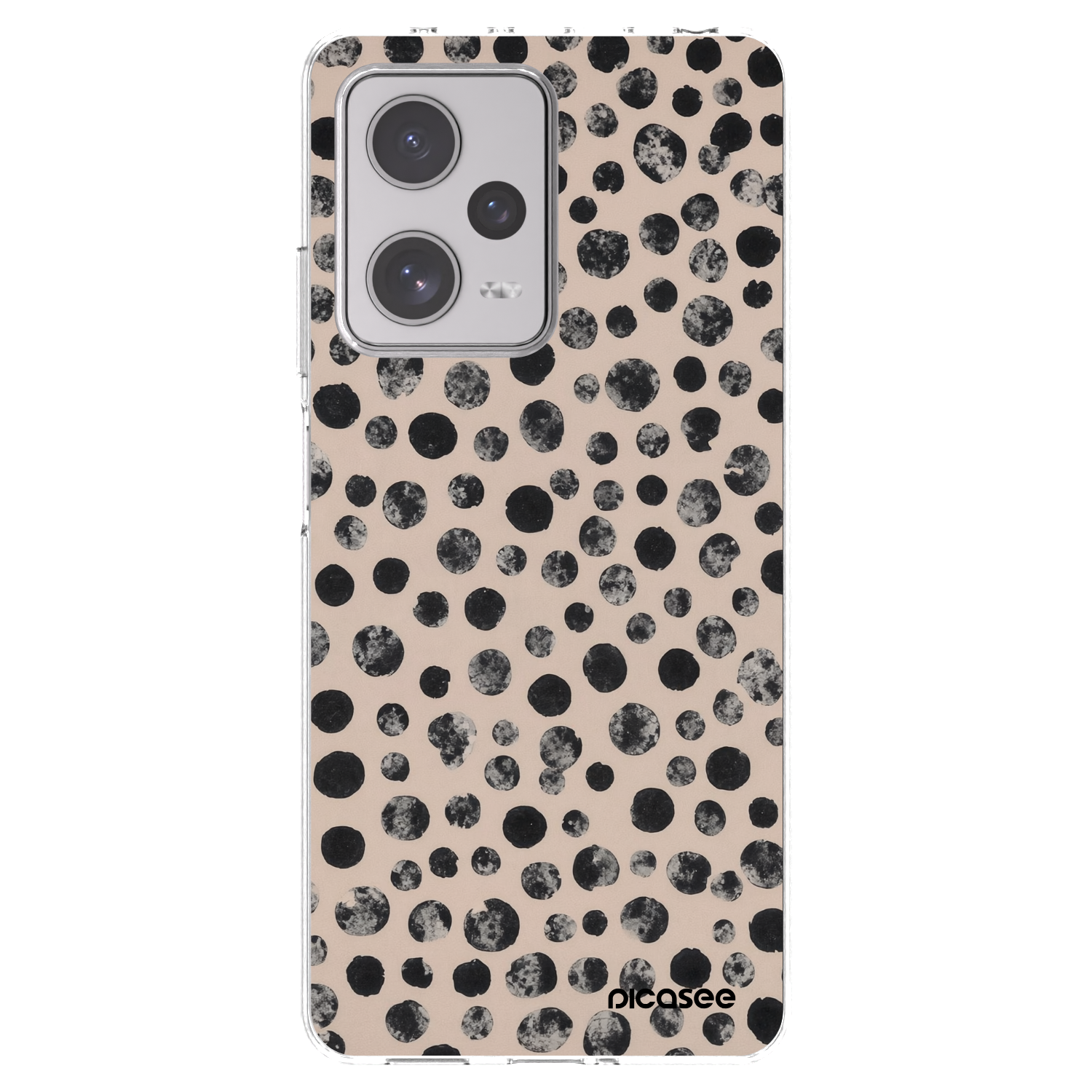 Picasee διαφανής θήκη σιλικόνης Xiaomi Redmi Note 12 Pro+ 5G - Dots