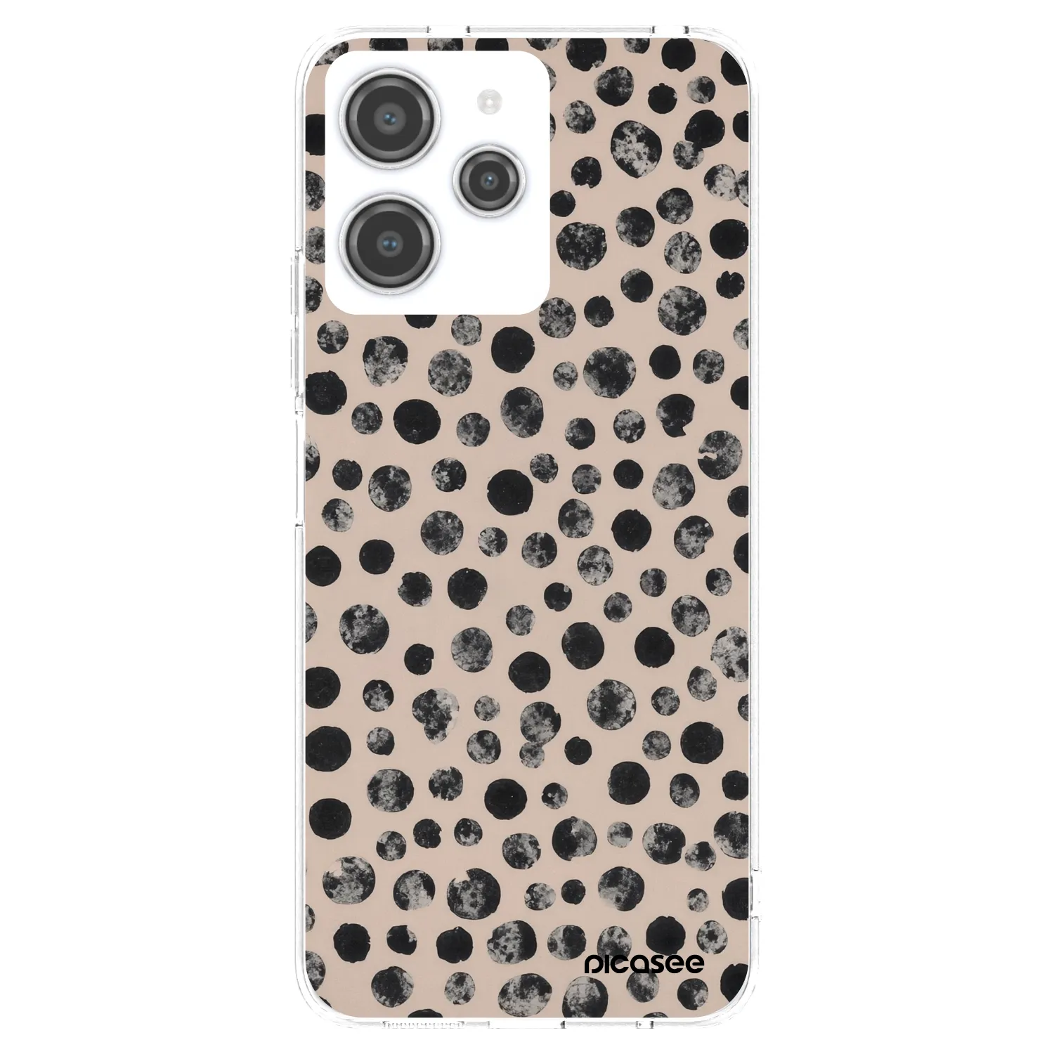 Picasee διαφανής θήκη σιλικόνης Xiaomi Redmi 12 4G - Dots