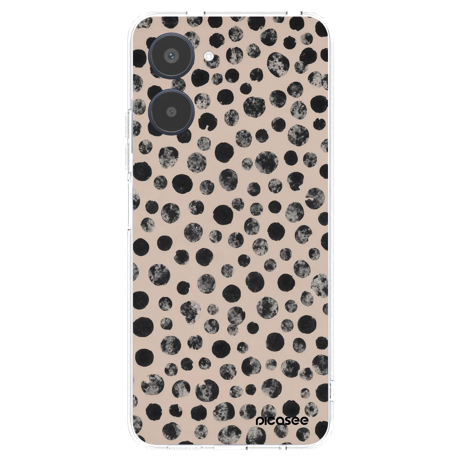 Picasee διαφανής θήκη σιλικόνης Realme 10 4G - Dots