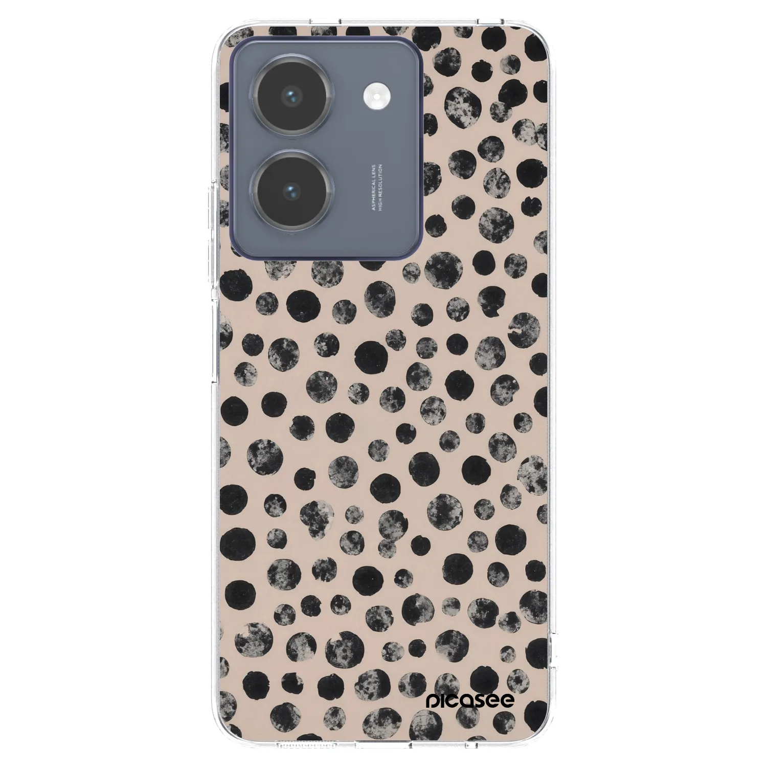 Picasee διαφανής θήκη σιλικόνης Vivo Y36 4G - Dots