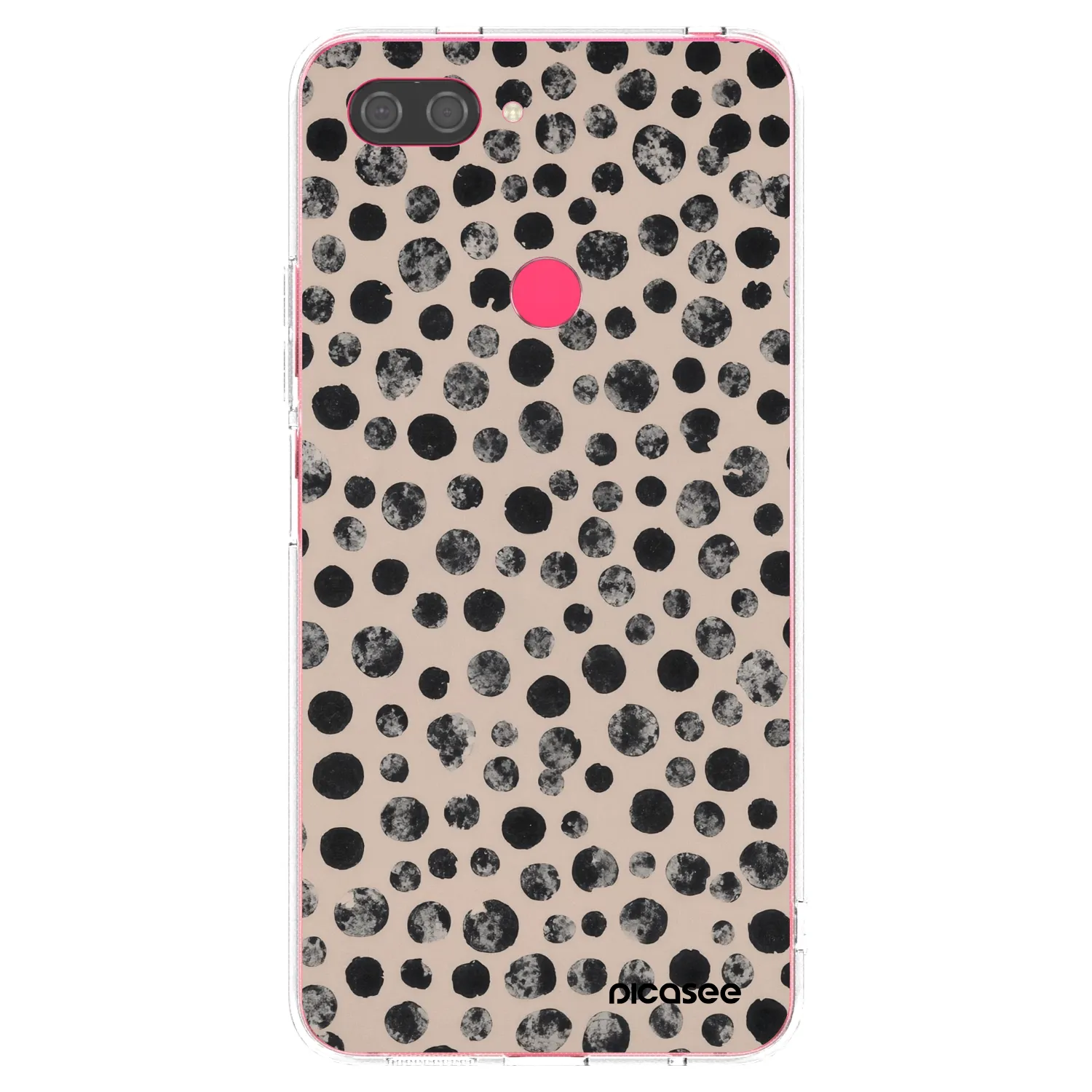 Picasee διαφανής θήκη σιλικόνης Xiaomi Mi 8 Lite - Dots