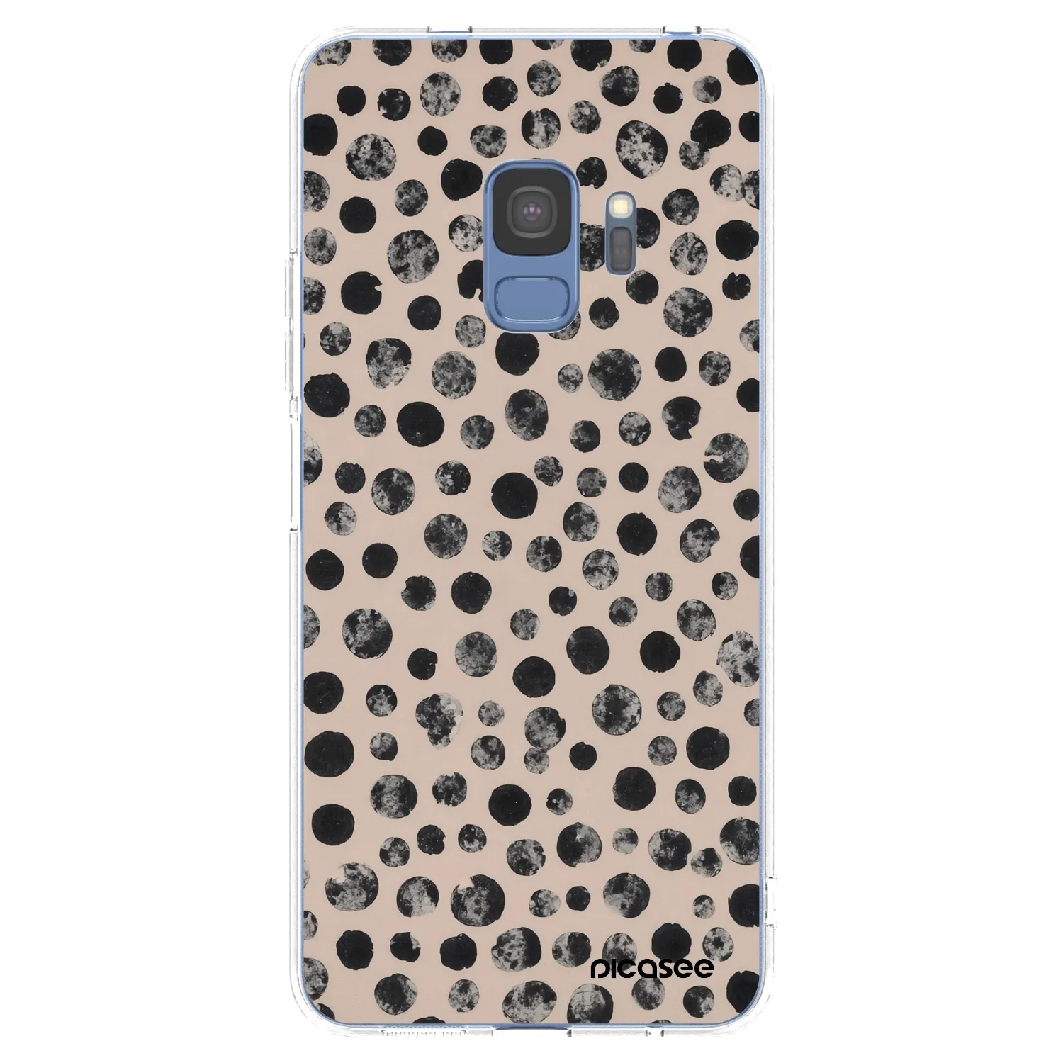 Picasee διαφανής θήκη σιλικόνης Samsung Galaxy S9 G960F - Dots