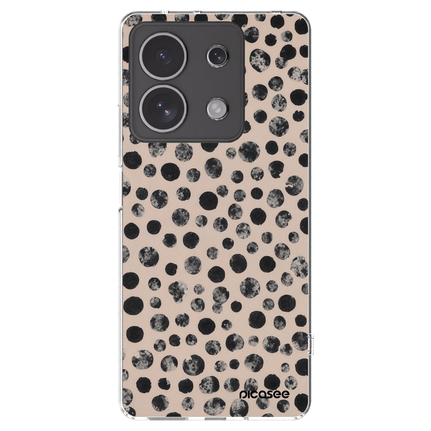Picasee διαφανής θήκη σιλικόνης Xiaomi Redmi Note 13 4G - Dots