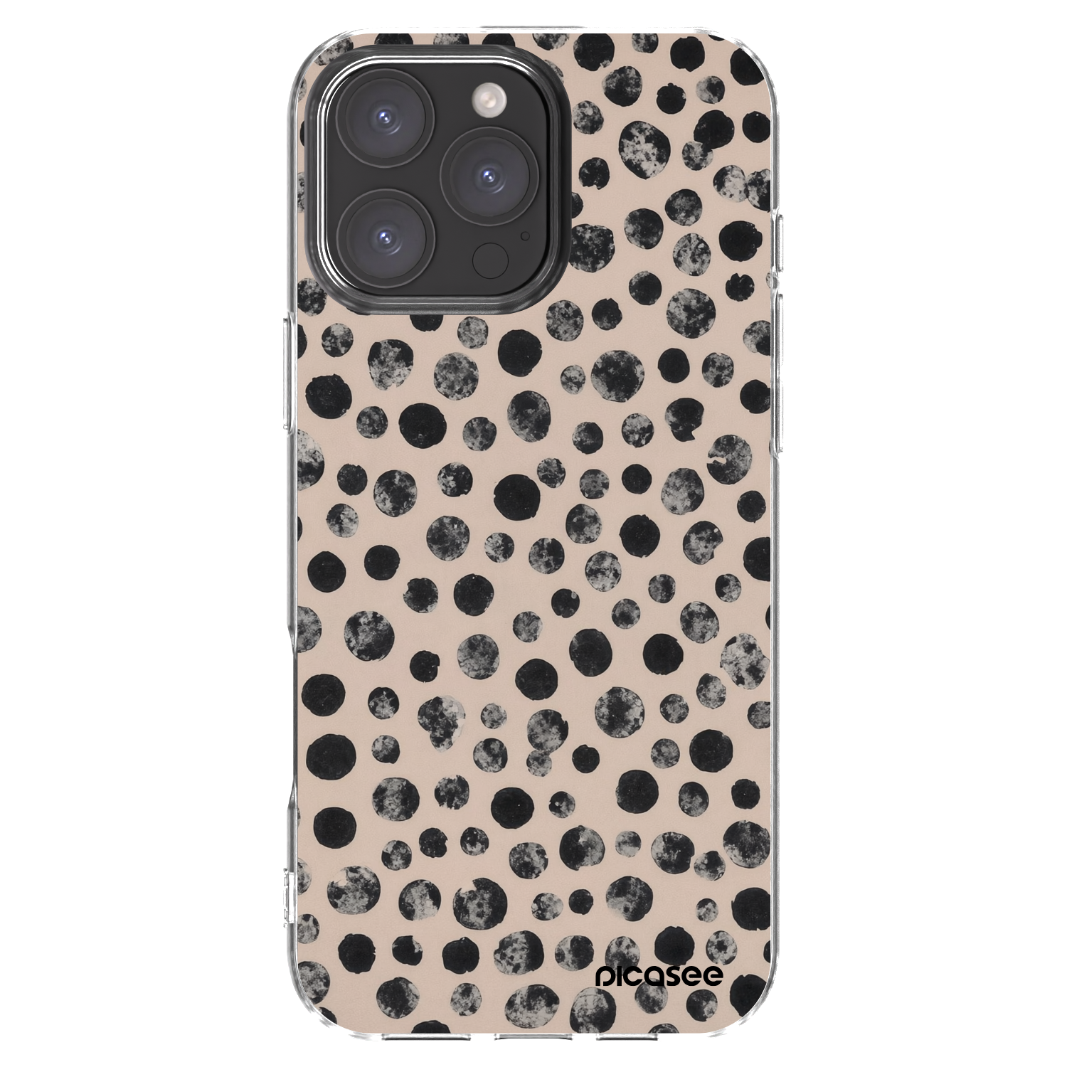 Picasee διαφανής θήκη σιλικόνης Apple iPhone 16 Pro Max - Dots