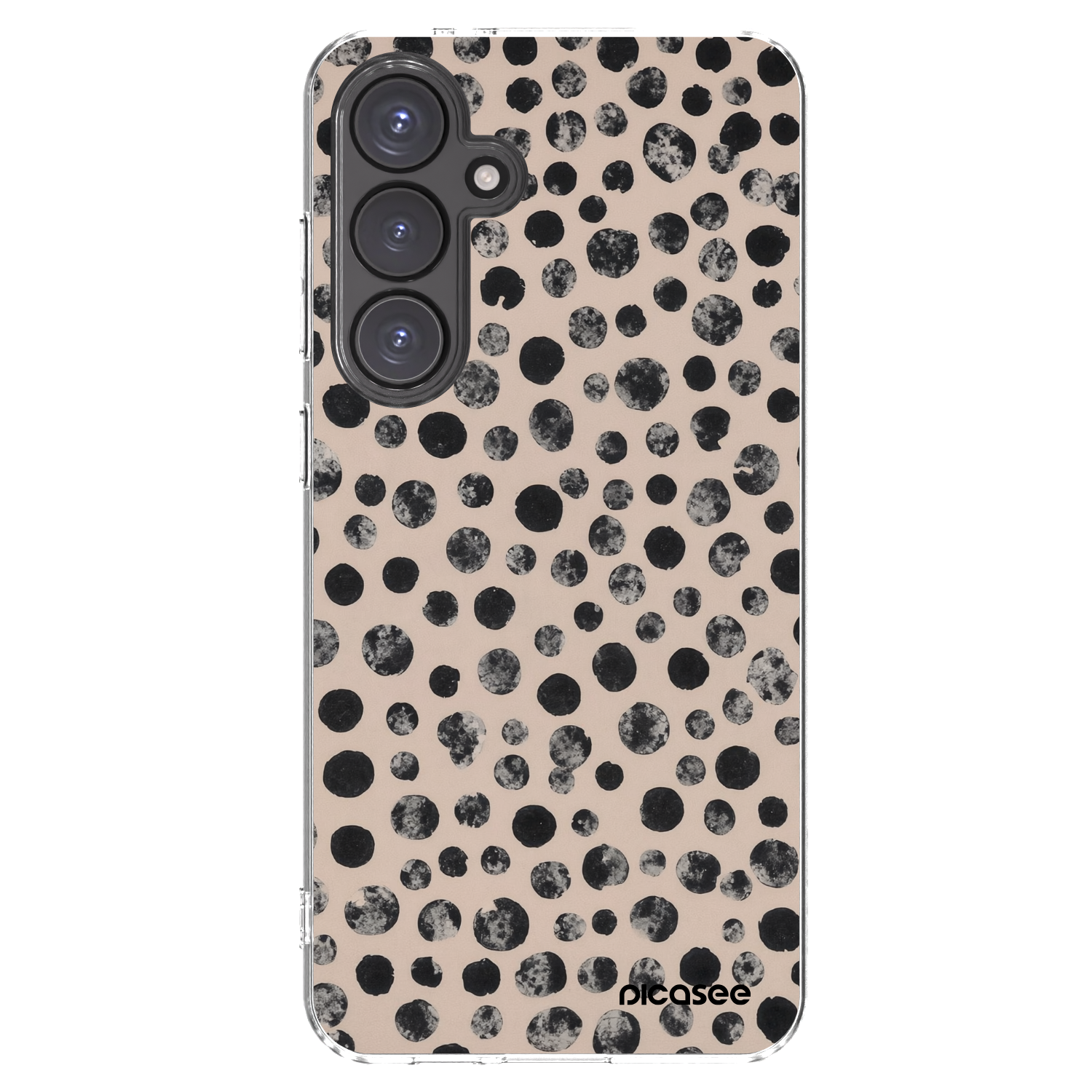 Picasee διαφανής θήκη σιλικόνης Samsung Galaxy S24 FE S721B - Dots