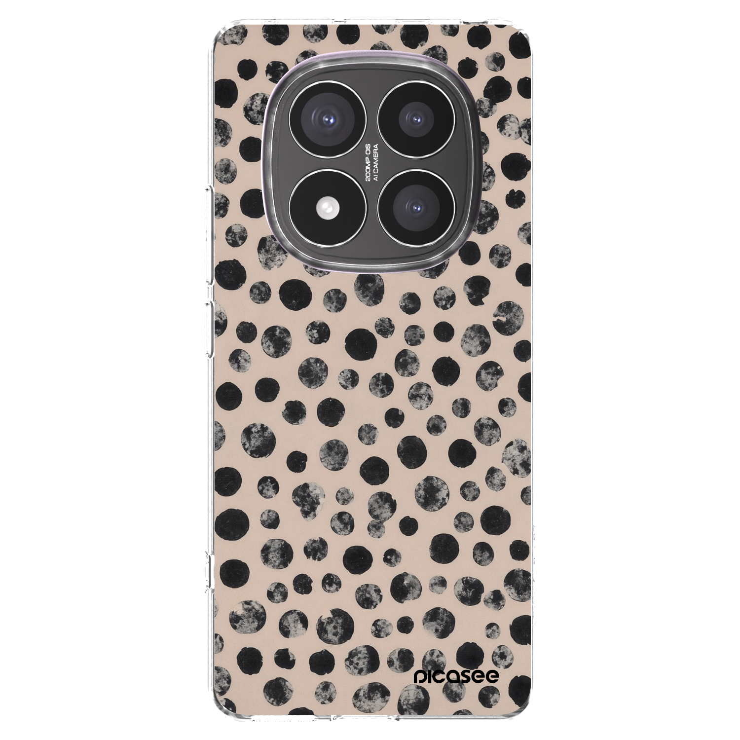 Picasee διαφανής θήκη σιλικόνης Xiaomi Redmi Note 14 Pro+ 5G - Dots