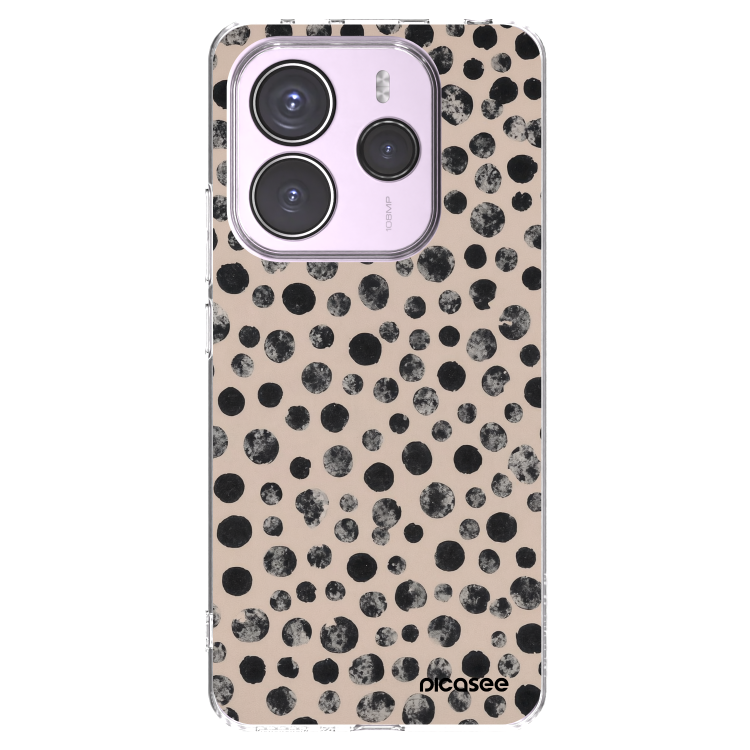 Picasee διαφανής θήκη σιλικόνης Xiaomi Redmi Note 14 5G - Dots