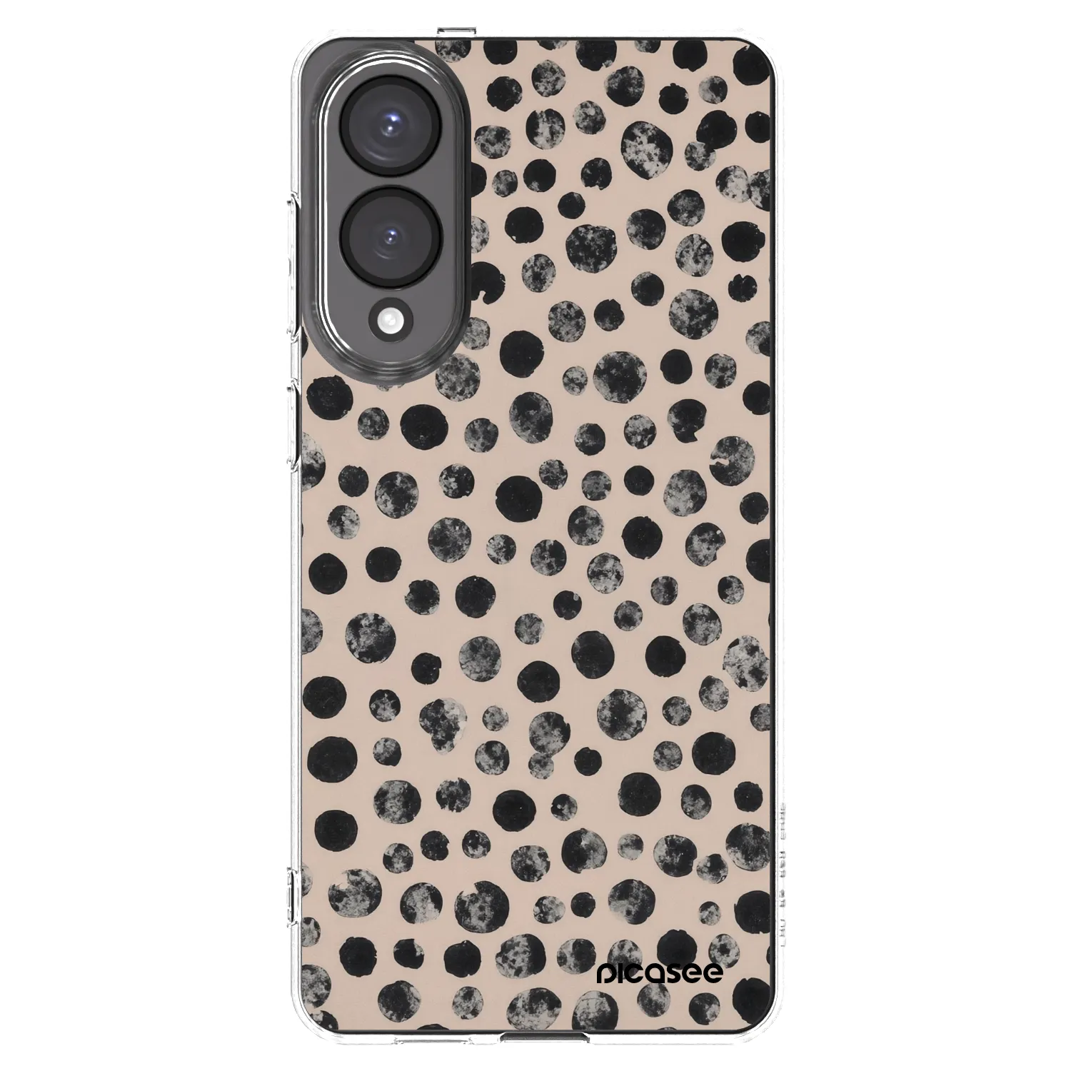 Picasee διαφανής θήκη σιλικόνης Samsung Galaxy S25 Edge 5G - Dots