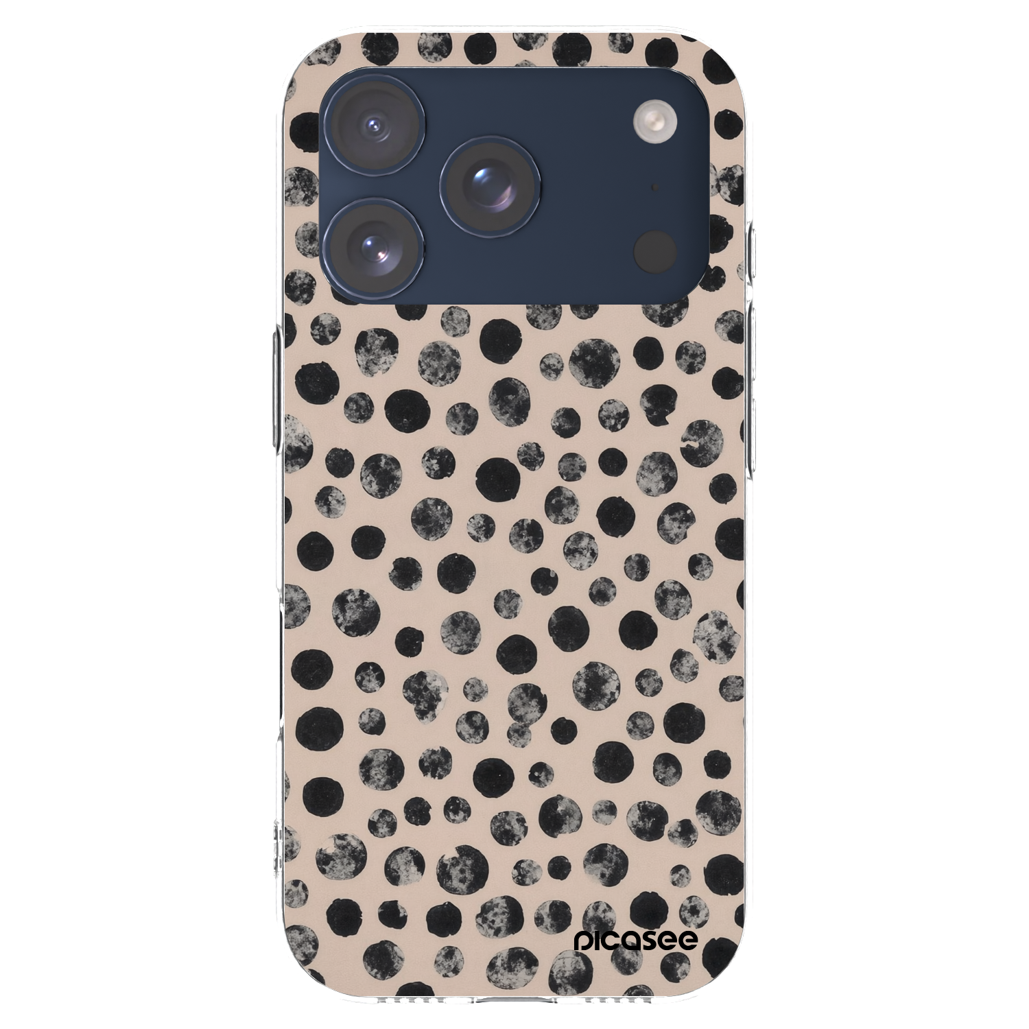 Picasee διαφανής θήκη σιλικόνης Apple iPhone 17 Pro - Dots