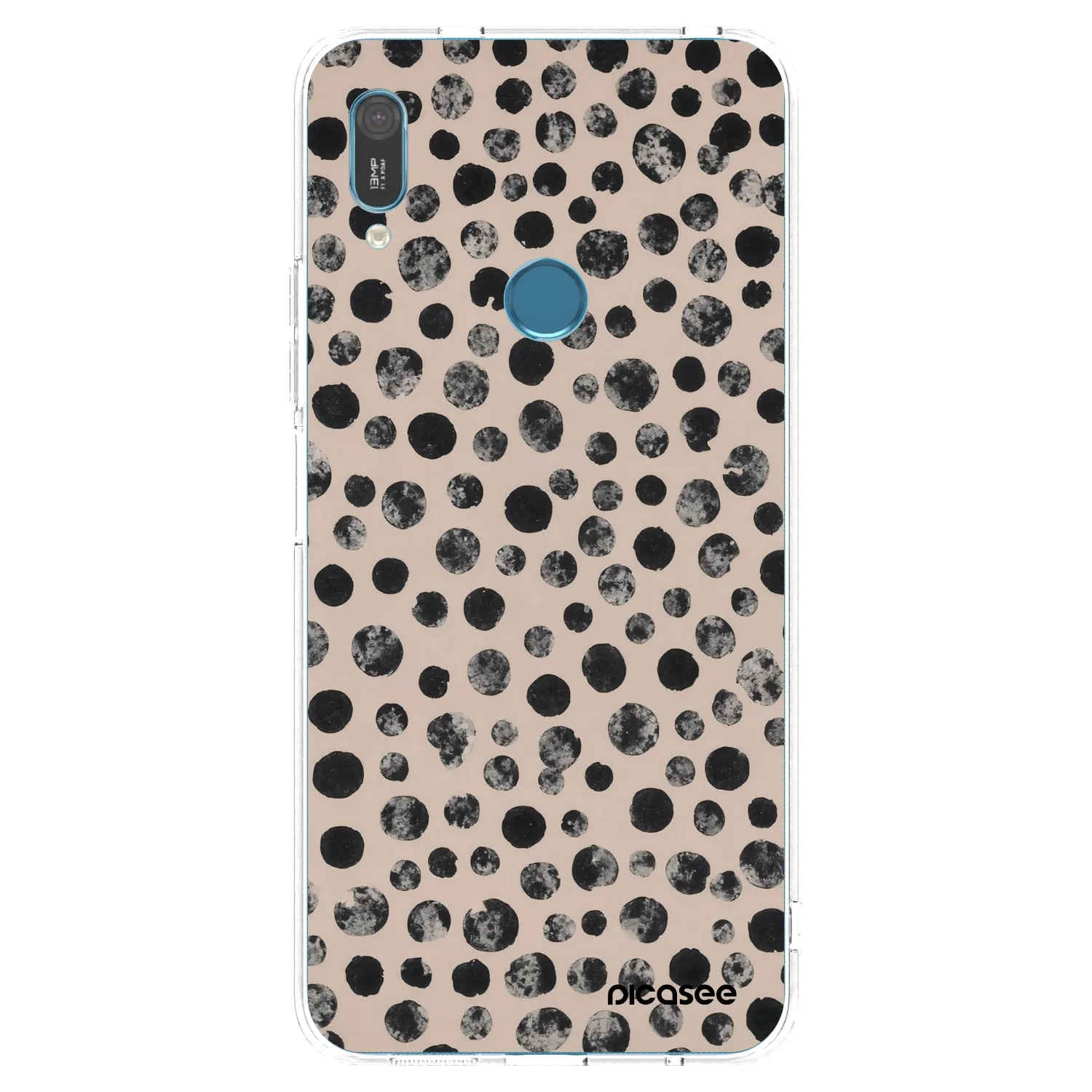 Picasee διαφανής θήκη σιλικόνης Huawei Y6 2019 - Dots