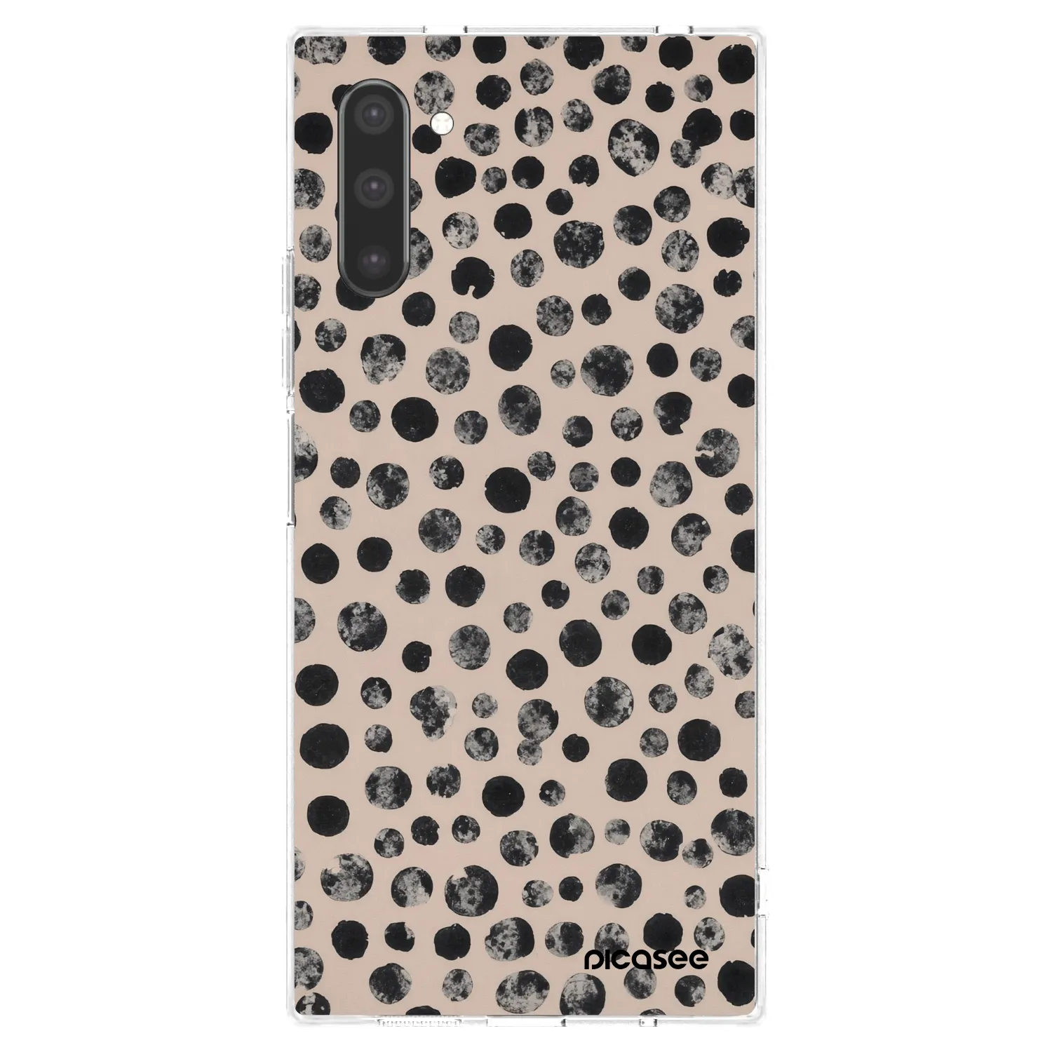 Picasee διαφανής θήκη σιλικόνης Samsung Galaxy Note 10 N970F - Dots