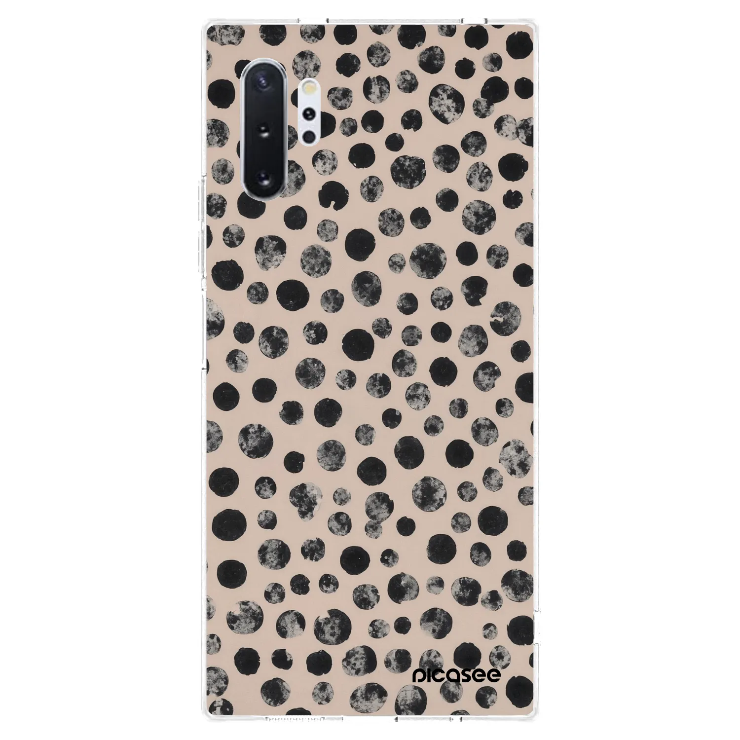 Picasee διαφανής θήκη σιλικόνης Samsung Galaxy Note 10+ N975F - Dots
