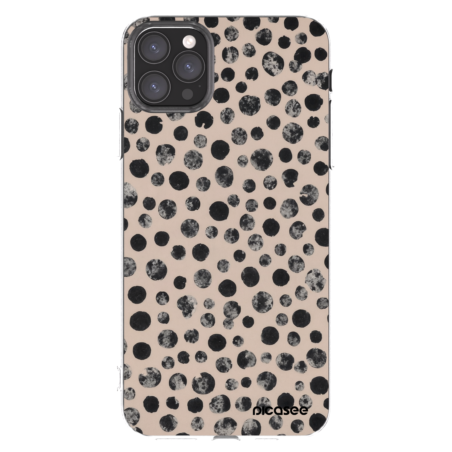 Picasee διαφανής θήκη σιλικόνης Apple iPhone 11 Pro Max - Dots
