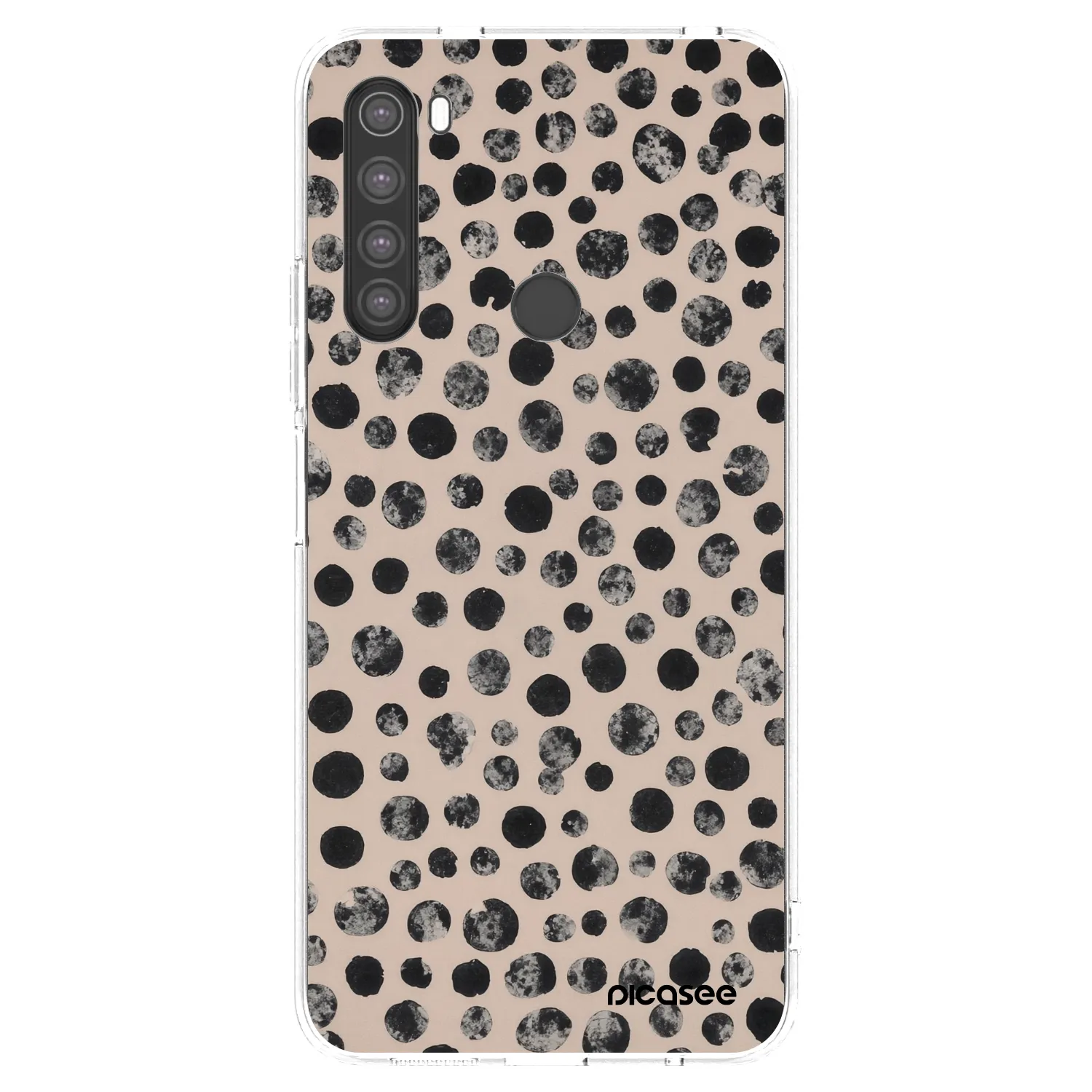 Picasee διαφανής θήκη σιλικόνης Xiaomi Redmi Note 8 - Dots